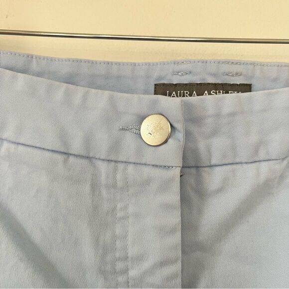 Laura Ashley Light Blue‎ Tapered Trouser Pants - Picture 7 of 9